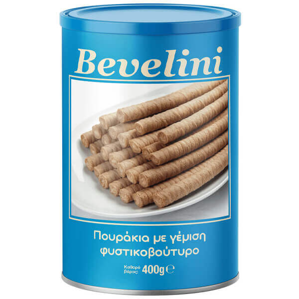 BEVELINI ΠΟΥΡΑΚΙ ΦΥΣΤΙΚΟΒΟΥΤΥΡΟ 400gr. - (ΧΑΙΤΟΓΛΟΥ)Τεμάχια / Κιβώτιο: 12