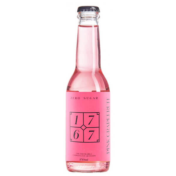 1767 PINK GRAPEFRUIT SODA (ZERO SUGAR) 250ml Τεμάχια / Κιβώτιο: 12