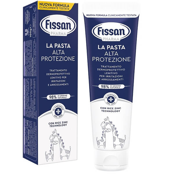 FISSAN ΚΡΕΜΑ 100ml - (ΜΕ ΒΙΤΑΜΙΝΗ Ε)(PASTA ALTA/ΜΠΛΕ)Τεμάχια / Κιβώτιο: 6
