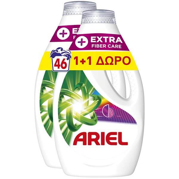 ARIEL ΥΓΡΟ 23μεζ. - (1,15lt) (FIBER CARE) (1+1 ΔΩΡΟ)Τεμάχια / Κιβώτιο: 2