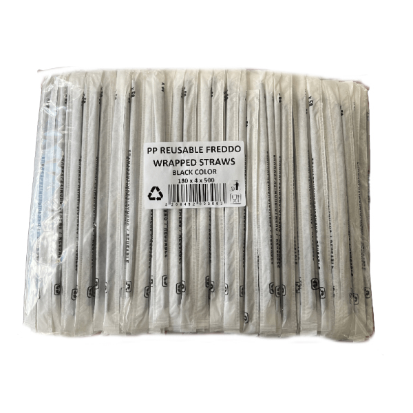 ΕΠΑΝΑΧΡΗΣ/ΝΟ ΚΑΛΑΜΑΚΙ FREDDO 18cm - (ΜΑΥΡΟ) (ΣΕ ΧΑΡΤΙ) (500τεμ.)Τεμάχια / Κιβώτιο: 20