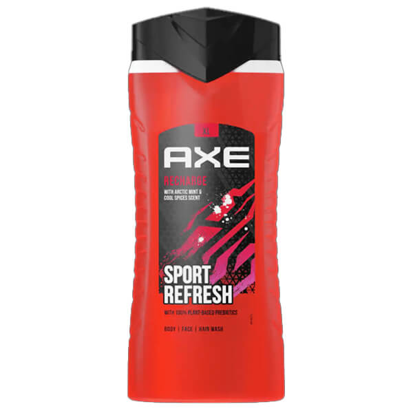 AXE SHOWER GEL 400ml - (RECHARGE)Τεμάχια / Κιβώτιο: 12