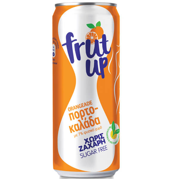 FRUT UP 330ml - (ΠΟΡΤΟΚΑΛΑΔΑ)Τεμάχια / Κιβώτιο: 24