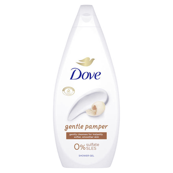 DOVE ΑΦΡΟΛΟΥΤΡO 720ml - (GENTLE PAMPER)Τεμάχια / Κιβώτιο: 12