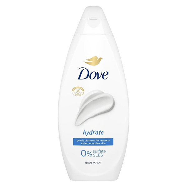 DOVE ΑΦΡΟΛΟΥΤΡO 720ml - (HYDRATE)Τεμάχια / Κιβώτιο: 12