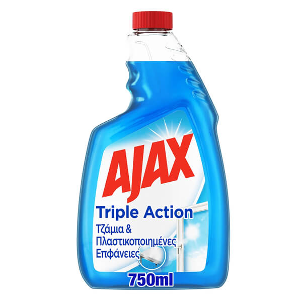 AJAX ΤΖΑΜΙΩΝ ΑΝΤΑΛΛΑΚΤΙΚΟ 750ml - (TRIPLE AXION)Τεμάχια / Κιβώτιο: 12