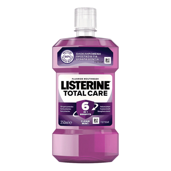 LISTERINE 250ml - (TOTAL CARE 10 in 1)Τεμάχια / Κιβώτιο: 12