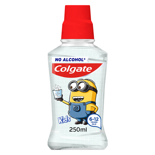 COLGATE ΣΤΟΜΑΤΙΚΟ ΔΙΑΛΥΜΑ 250ml - (KIDS)Τεμάχια / Κιβώτιο: 6