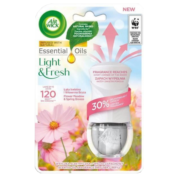 AIR WICK ΣΥΣΚΕΥΗ + ΑΝΤ/ΚΟ 19ml - (SPRING BREEZE)Τεμάχια / Κιβώτιο: 6