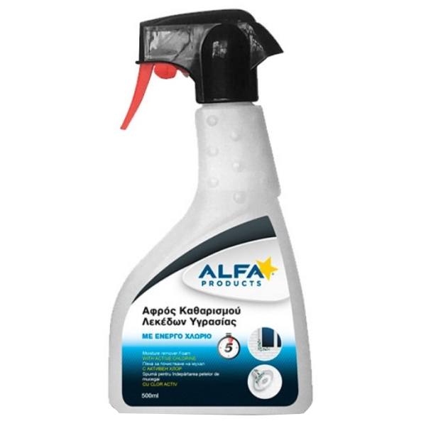ALFA ΑΦΡΟΣ ΚΑΘΑΡΙΣΜΟΥ 500ml - (ΛΕΚΕΔΩΝ ΥΓΡΑΣΙΑΣ)Τεμάχια / Κιβώτιο: 12
