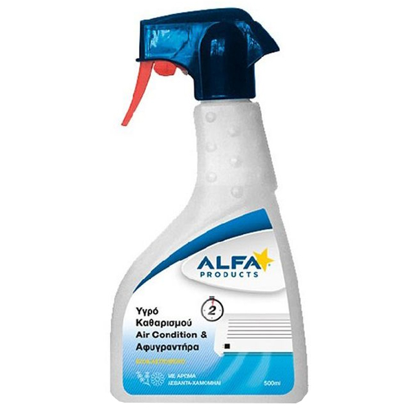 ALFA ΥΓΡΟ ΚΑΘΑΡΙΣΜΟΥ 500ml - (AIR CONDITION & ΑΦΥΓΡΑΝΤΗΡΑ)Τεμάχια / Κιβώτιο: 12