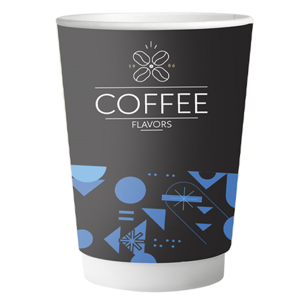 ΠΟΤΗΡΙ ΧΑΡΤΙΝΟ COFFEE FLAVORS (DOUBLE WALL) (12οz-14oz) - (25τεμ.)Τεμάχια / Κιβώτιο: 20