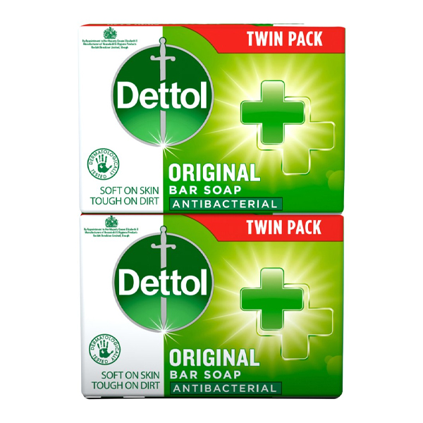 DETTOL ΣΑΠΟΥΝΙ (2x100gr.) - (CLASSIC)Τεμάχια / Κιβώτιο: 6