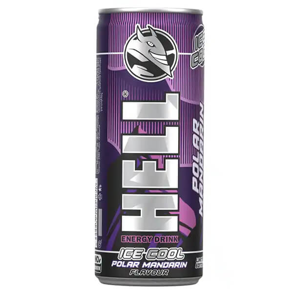 HELL ENERGY DRINK 250ml - (POLAR MANDARIN)Τεμάχια / Κιβώτιο: 24