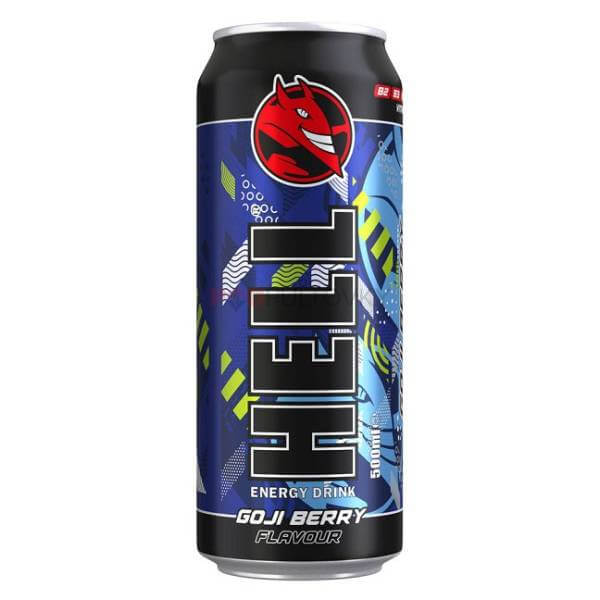 HELL ENERGY DRINK 500ml - (GOJI BERRY)Τεμάχια / Κιβώτιο: 12