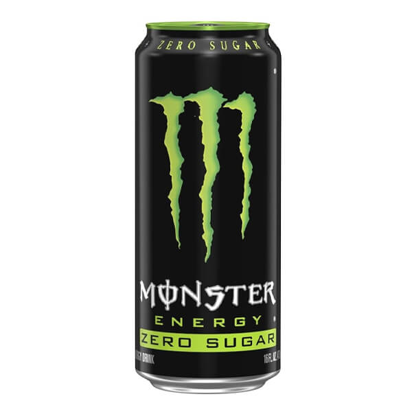 MONSTER ENERGY DRINK 500ml - (CLASSIC) (ZERO SUGAR)Τεμάχια / Κιβώτιο: 12