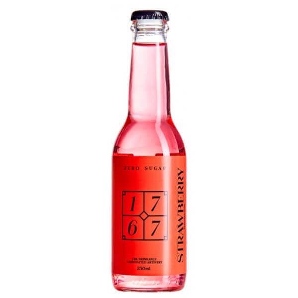 1767 STRAWBERRY SODA (ZERO SUGAR) 250mlΤεμάχια / Κιβώτιο: 12
