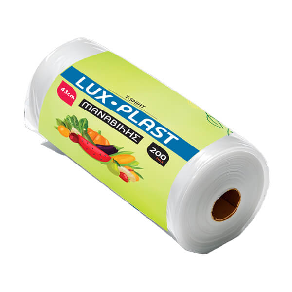 LUX PLAST ΣΑΚΟΥΛΑ ΡΟΛΟ ΦΑΝΕΛΑΚΙ Νο 43 - (200τεμ.)Τεμάχια / Κιβώτιο: 20