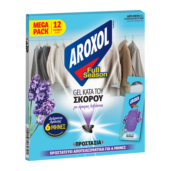 AROXOL SEASON ΣΚΟΡΟΚΤΟΝΟ GEL 6τεμ.Τεμάχια / Κιβώτιο: 24