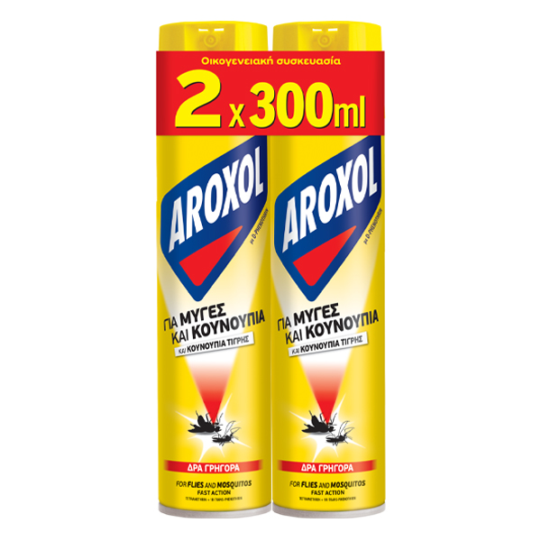 AROXOL ENTOMOKTONO (2x300ml)Τεμάχια / Κιβώτιο: 12