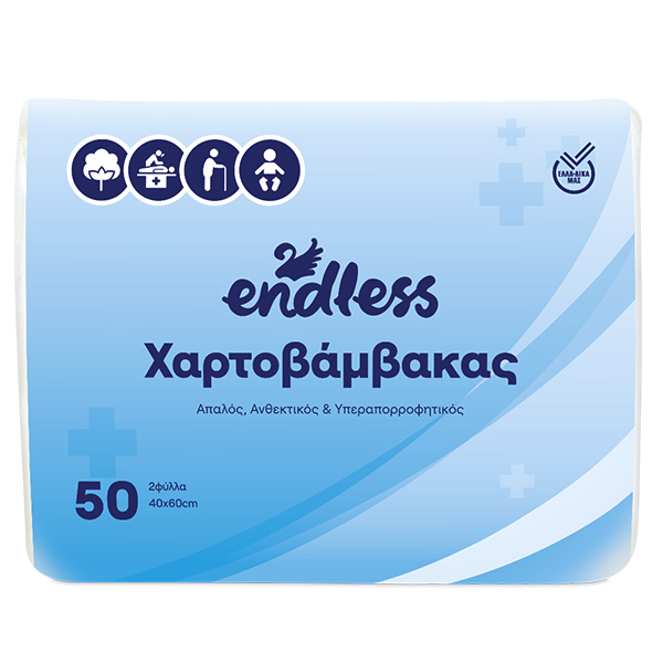 ENDLESS ΧΑΡΤΟΒΑΜΒΑΚΑΣ 50 φύλλαΤεμάχια / Κιβώτιο: 12