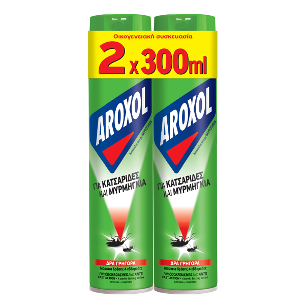 AROXOL ΚΑΤΣΑΡIΔΟΚΤΟNO (2x300ml)Τεμάχια / Κιβώτιο: 12