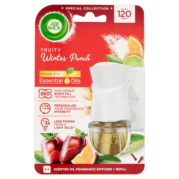 AIR WICK ΣΥΣΚΕΥΗ + ΑΝΤ/ΚΟ 19ml - (FRUITY PUNCH)Τεμάχια / Κιβώτιο: 6