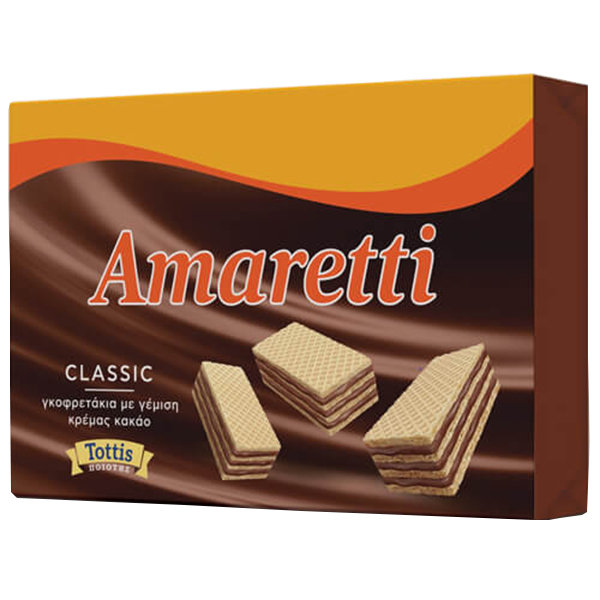 BINGO AMARETTI ΓΚΟΦΡΕΤΑ (12τεμ.x68gr.) - (ΚΡΕΜΑ ΚΑΚΑΟ)