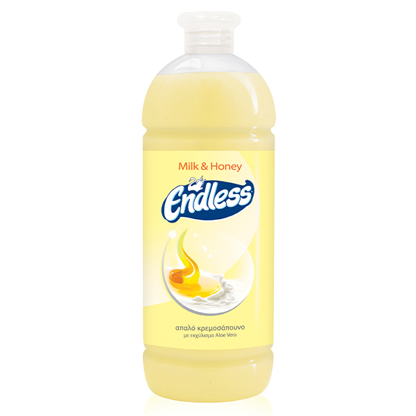 ENDLESS CREAM ΚΡΕΜΟΣΑΠΟΥΝΟ 1lit - (MILK & HONEY)Τεμάχια / Κιβώτιο: 12