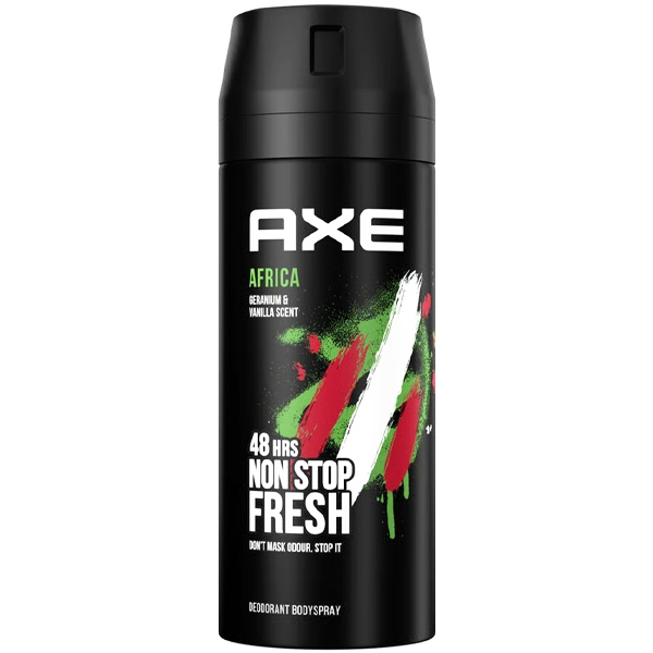 AXE BODY SPRAY 150ml - (AFRICA)Τεμάχια / Κιβώτιο: 6