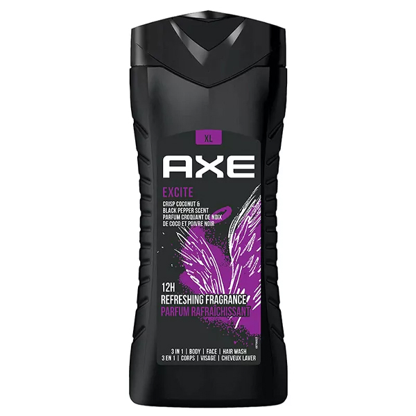 AXE SHOWER GEL 400ml - (EXCITE)Τεμάχια / Κιβώτιο: 12