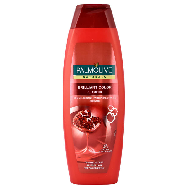 PALMOLIVE ΣΑΜΠΟΥΑΝ 350ml - (NATURALS) (BRILLIANT COLOR) (POMEGRANATE)Τεμάχια / Κιβώτιο: 12