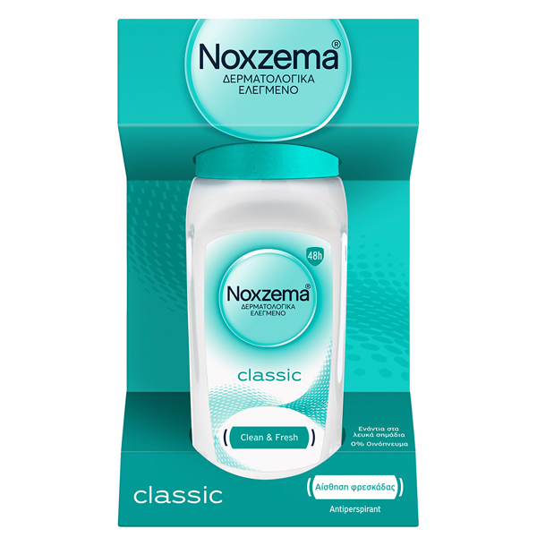 NOXZEMA ROLL-ΟΝ 50ml - (CLASSIC)Τεμάχια / Κιβώτιο: 6