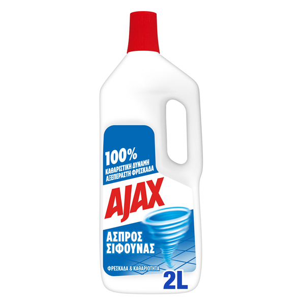 AJAX ΣΙΦΟΥΝΑΣ 2lit - (CLASSIC)Τεμάχια / Κιβώτιο: 6