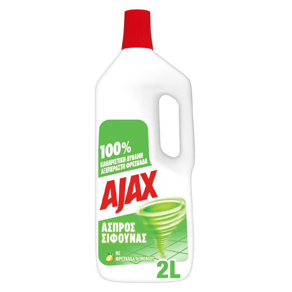 AJAX ΣΙΦΟΥΝΑΣ 2lit - (ΛΕΜΟΝΙ)Τεμάχια / Κιβώτιο: 6