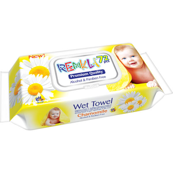 RENKLI ΜΩΡΟΜΑΝΤΗΛΑ ΜΕ ΚΑΠΑΚΙ 72τεμ. - (CHAMOMILE) (PREMIUM SERIES)Τεμάχια / Κιβώτιο: 30