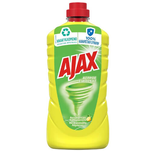 AJAX ΣΙΦΟΥΝΑΣ 1lt - (ΛΕΜΟΝΙ)Τεμάχια / Κιβώτιο: 12