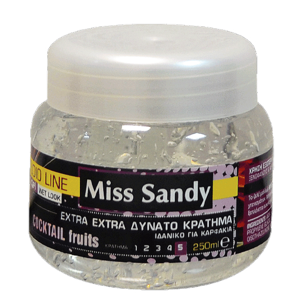 MISS SANDY GEL 250ml - (EXTRA ΔΥΝΑΤΟ ΚΡΑΤΗΜΑ) (ΔΙΑΦΑΝΕΣ)Τεμάχια / Κιβώτιο: 12