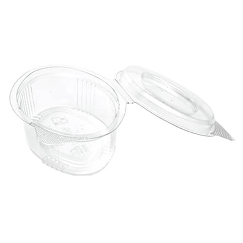 ΣΩΣΑΚΙ ΜΕ ΚΑΠΑΚΙ ΟΒΑΛ 80ml - (100τεμ.) (FT209-80) (LUX PLAST)Τεμάχια / Κιβώτιο: 10