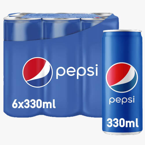 PEPSI ΑΝΑΨΥΚΤΙΚΟ (6x330ml)Τεμάχια / Κιβώτιο: 4
