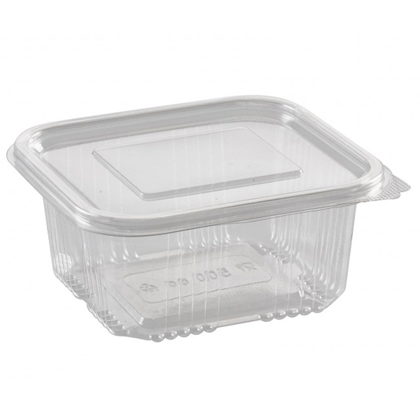 ΘΗΚΗ ΤΕΤΡΑΓΩΝΗ 500gr. (FT208-500) - 50τεμ . - (LUX PLAST)Τεμάχια / Κιβώτιο: 12