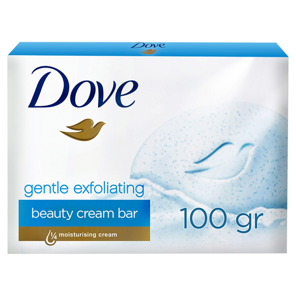 DOVE ΣΑΠΟΥΝΙ 90gr - (GENTLE EXFOLIATING)Τεμάχια / Κιβώτιο: 48