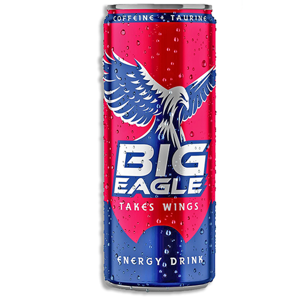 BIG EAGLE ENERGY DRINK 250ml - (RED)Τεμάχια / Κιβώτιο: 24