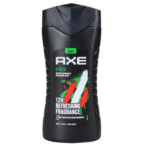 AXE SHOWER GEL 250ml - (AFRICA)Τεμάχια / Κιβώτιο: 12