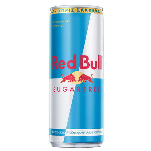 RED BULL ENERGY DRINK 250ml - (SUGAR FREE)Τεμάχια / Κιβώτιο: 24