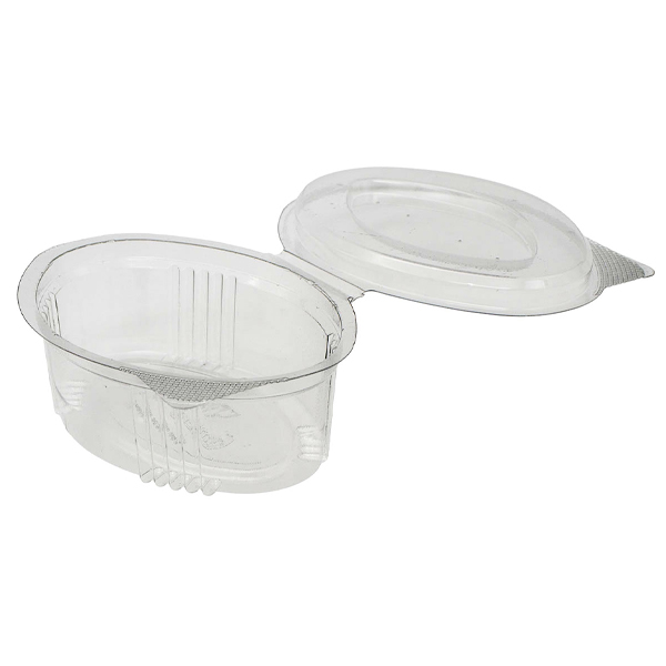 ΣΩΣΑΚΙ ΜΕ ΚΑΠΑΚΙ ΟΒΑΛ 100ml - (100τεμ.) (FT209-100) (LUX PLAST)Τεμάχια / Κιβώτιο: 10