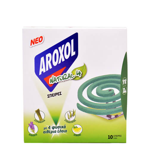 AROXOL NATURAL ΣΠΕΙΡΕΣ ΦΙΔΑΚΙ - (10τεμ.)Τεμάχια / Κιβώτιο: 30