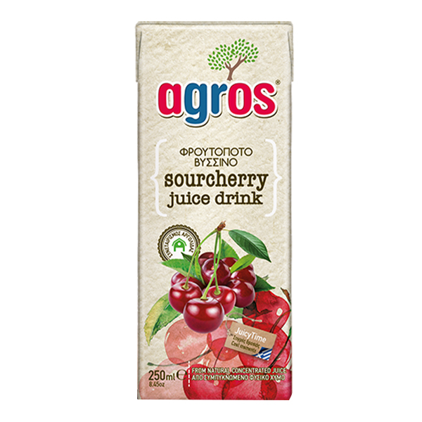 AGROS ΧΥΜΟΣ 250ml - (ΒΥΣΣΙΝΟ)Τεμάχια / Κιβώτιο: 27