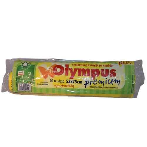 OLYMPUS ΣΑΚΟΥΛΑ ΑΠΟΡ/ΤΩΝ ΚΟΡΔΟΝΙ PREMIUM (10τεμ.) - (52x75cm)Τεμάχια / Κιβώτιο: 35