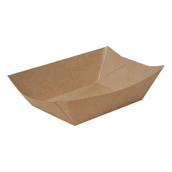 ΚΡΑΦΤ ΣΚΑΦΑΚΙ ΦΑΓΗΤΟΥ 500ml - (50τεμ.) - (20x14x4.7cm) - (12,2x8x4,7)Τεμάχια / Κιβώτιο: 10